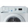 INDESIT | BWSA 61051 W EU N | Washing machine | Energy efficiency class F | Front loading | Washing capacity 6 kg | 1000 RPM | D - 3